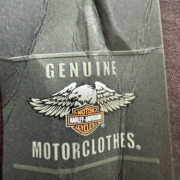 NWT Harley-Davidson Black Tee with Red Highlights - Picture 5 of 5